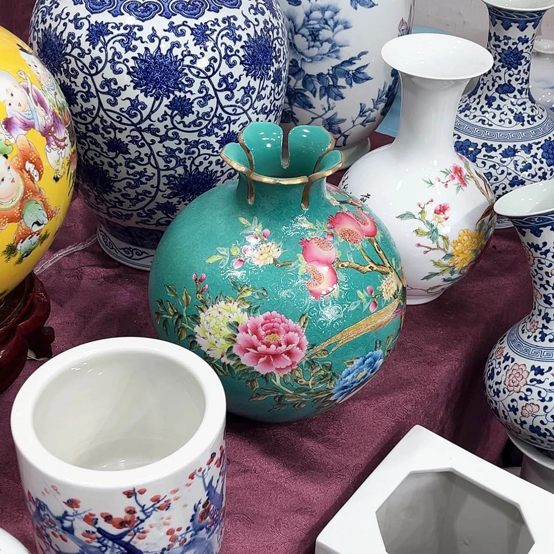 摆件花*景德镇陶瓷艺术
