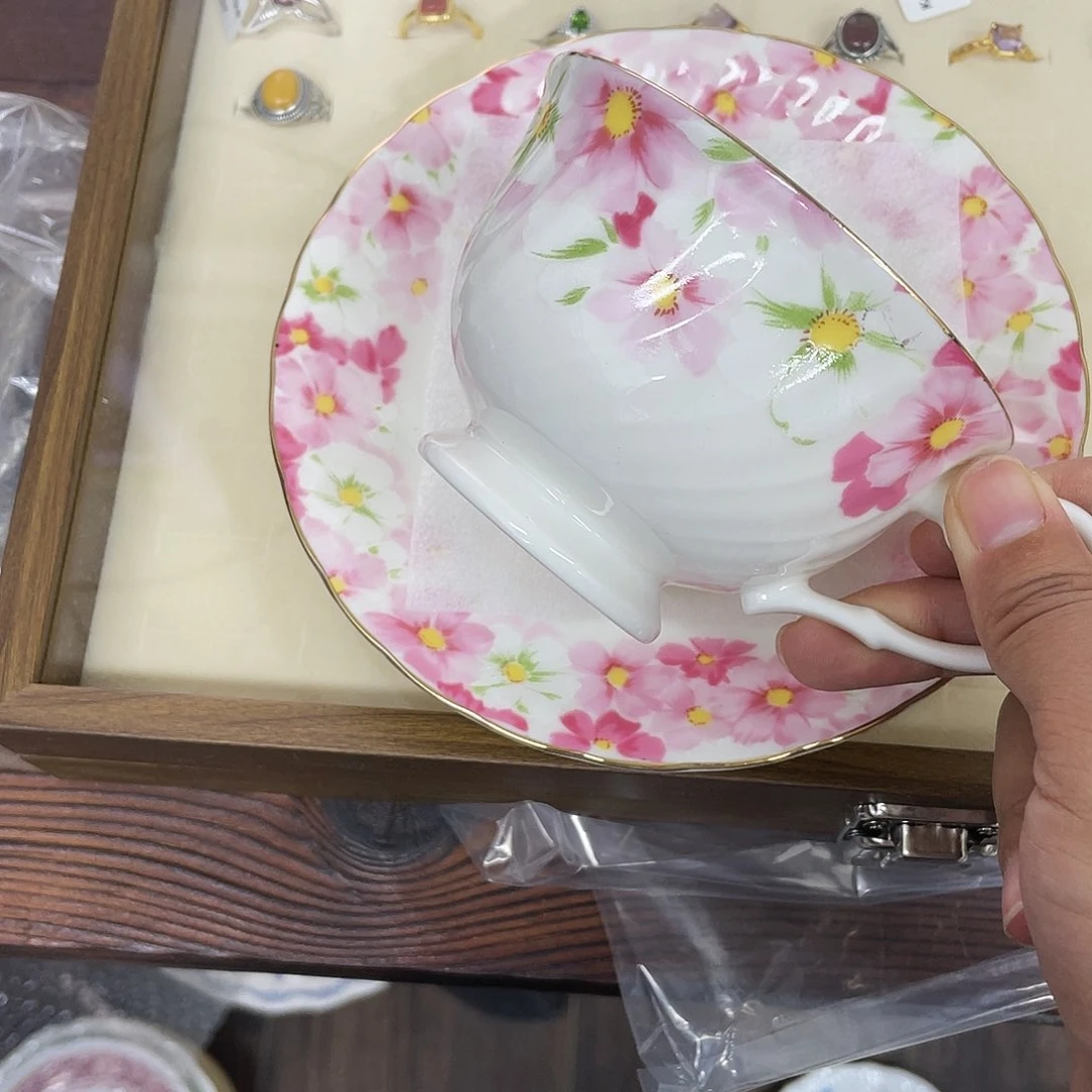 鹿屋家的美丽咖啡杯若*月