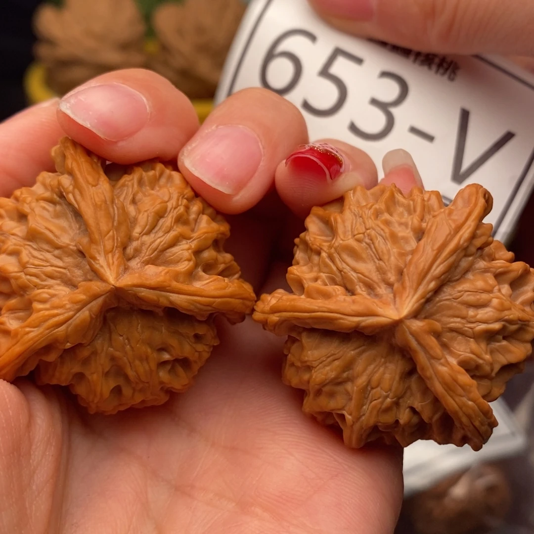 桃核把件盘山奔39，