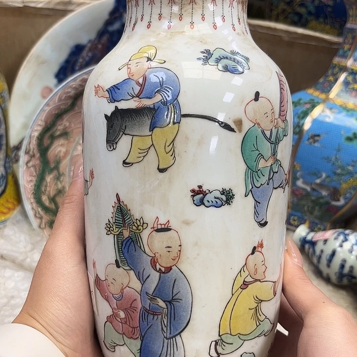 瓷片瓷器摆件瓷器摆件