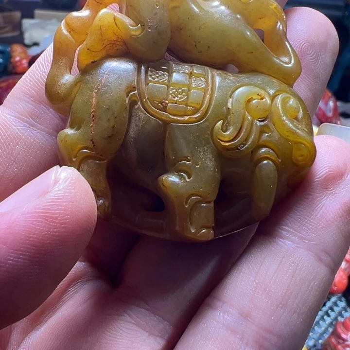 和田玉（糖玉）未镶嵌包链