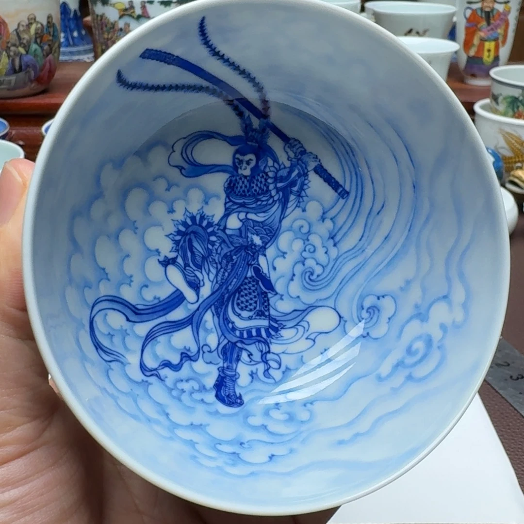 我***王景德镇手工手绘展示