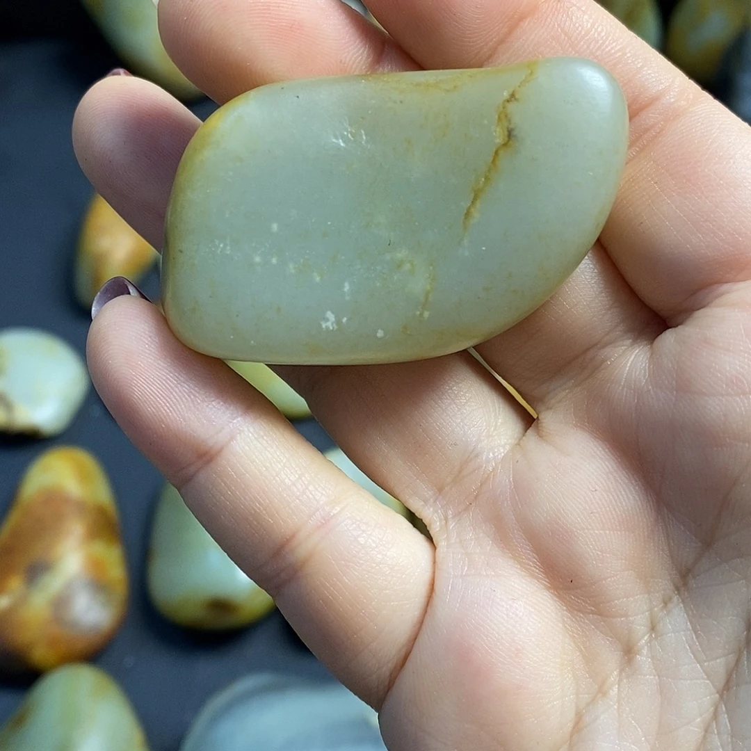 和田玉未镶嵌挂件77