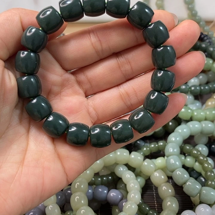 和田玉手串未镶嵌