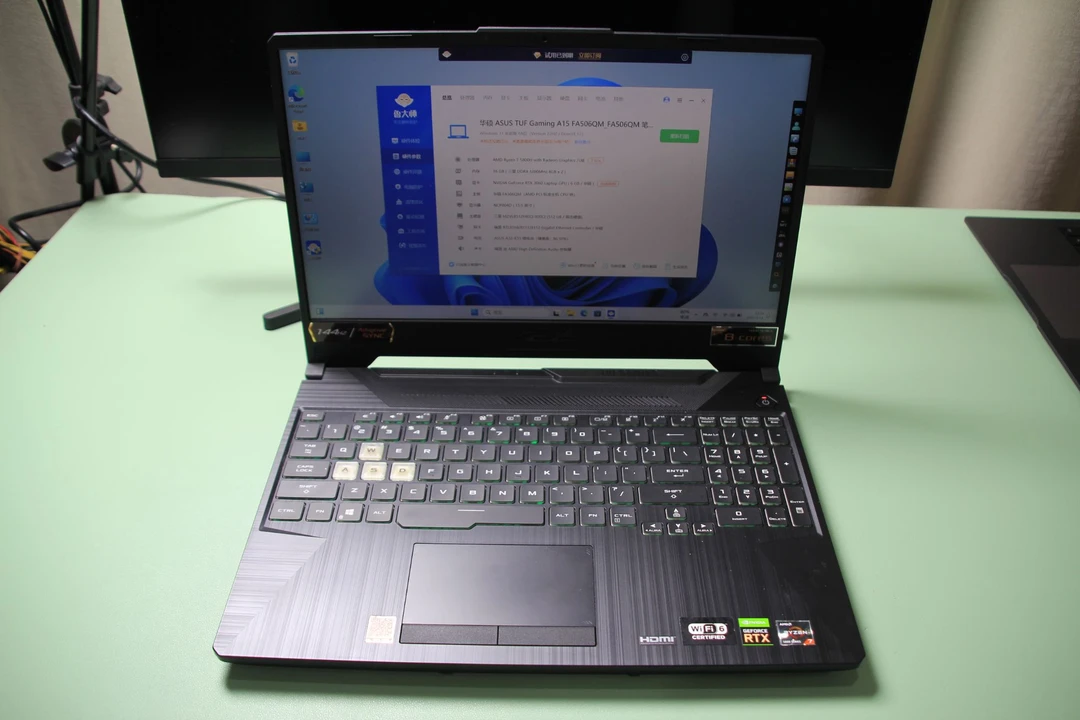 95新 ASUS/华硕 华硕笔记本天选2 16+512 RTX 3060 6G显 3F12M