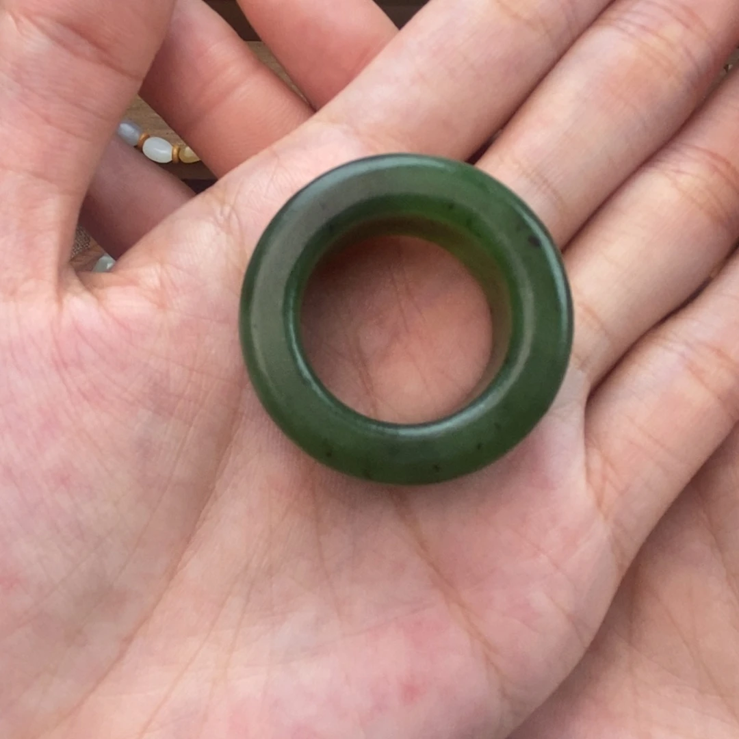 和田玉（碧玉）未镶嵌颈饰@**.