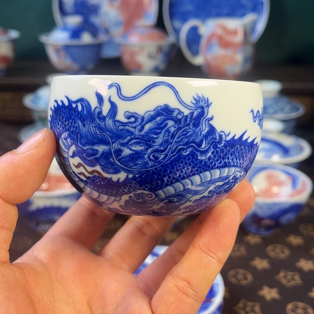 瓷片自成堂景德镇手工手绘