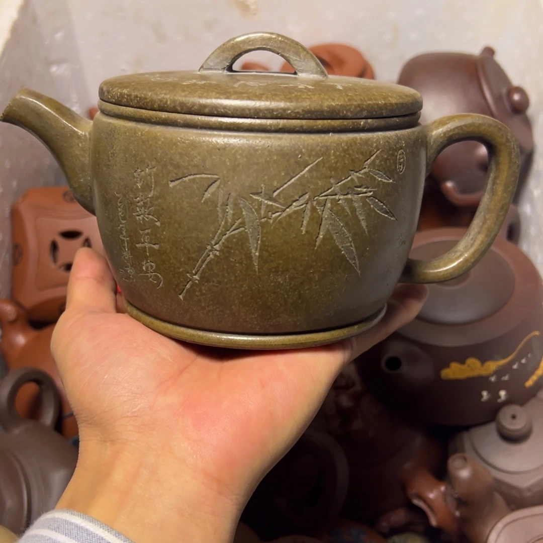 茶壶紫砂宜兴原矿紫砂壶750毫升容量