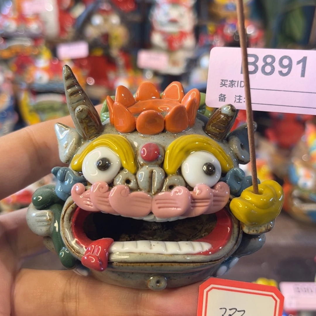 泥塑纯手工茶宠摆件