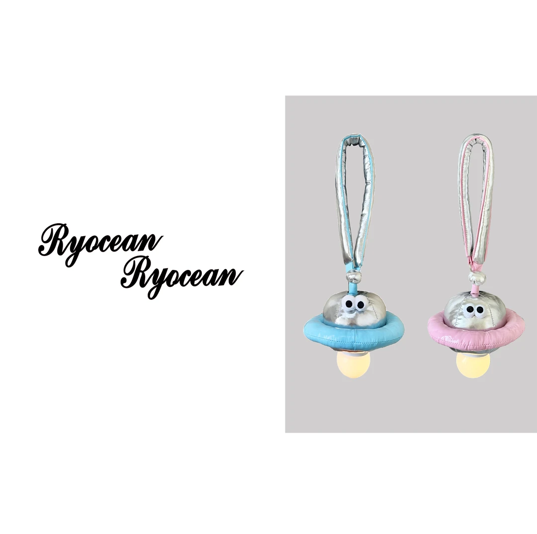 RYOCEAN  小飞碟搞怪充电式家居摆件