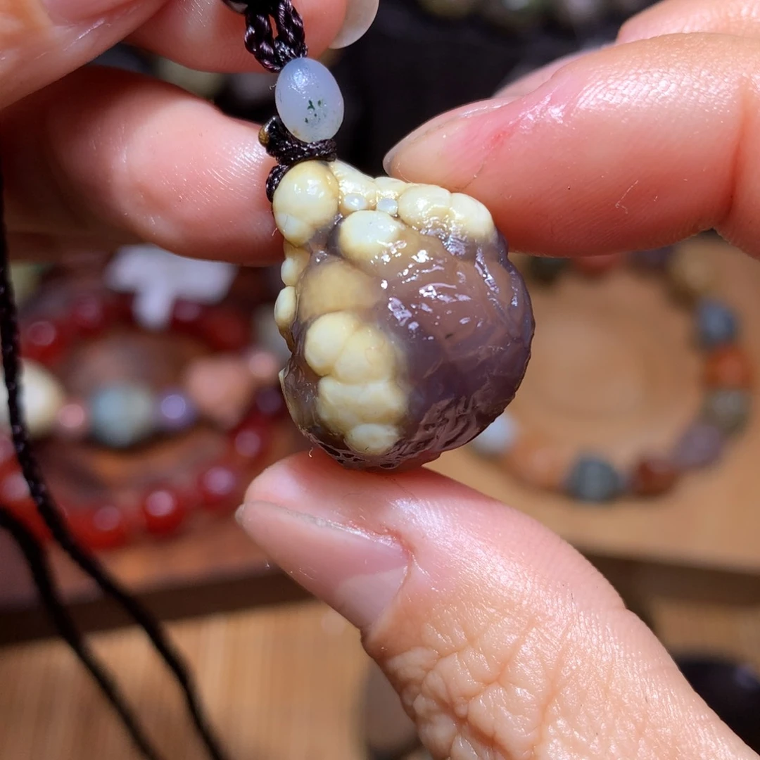 未镶嵌玛瑙/玉髓珠宝半成品