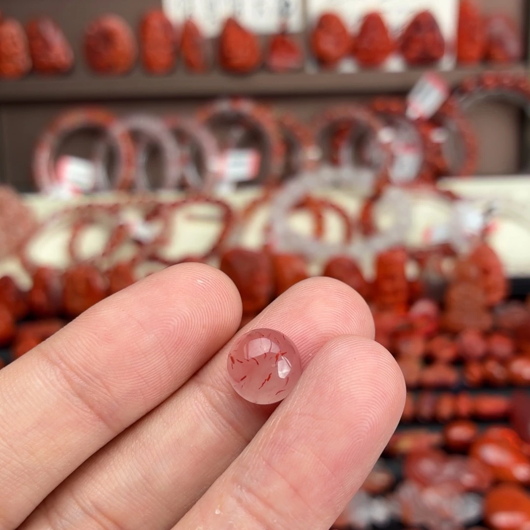 南红玛瑙未镶嵌颈饰蛋面