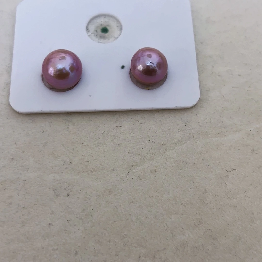 淡水珍珠颈饰未镶嵌奶**糖