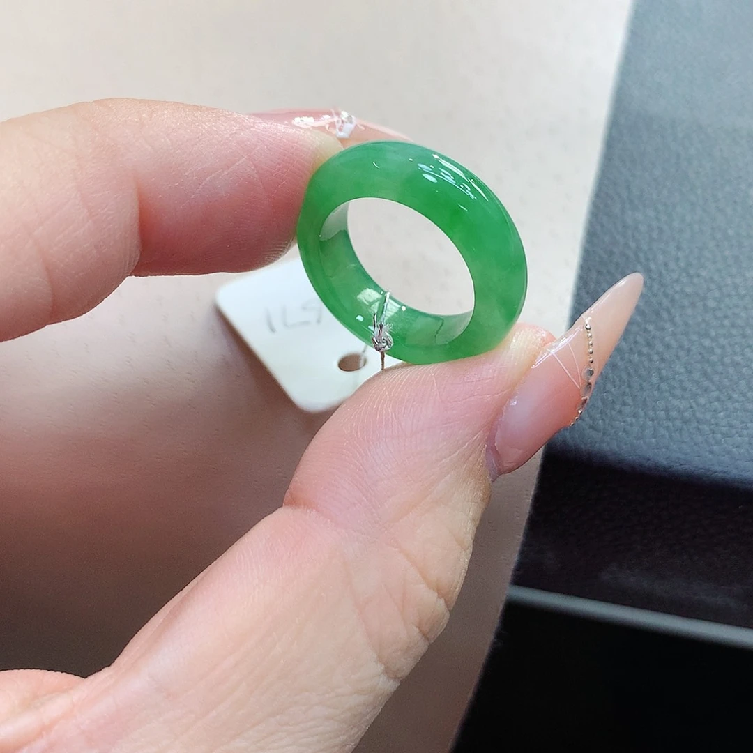 未镶嵌戒圈翡翠8号