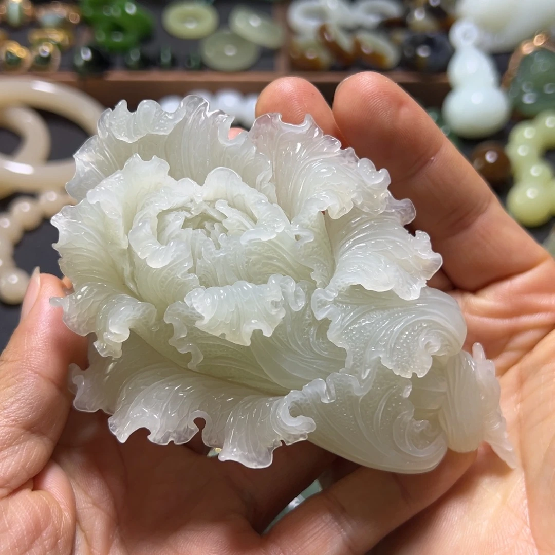 和田玉未镶嵌摆件