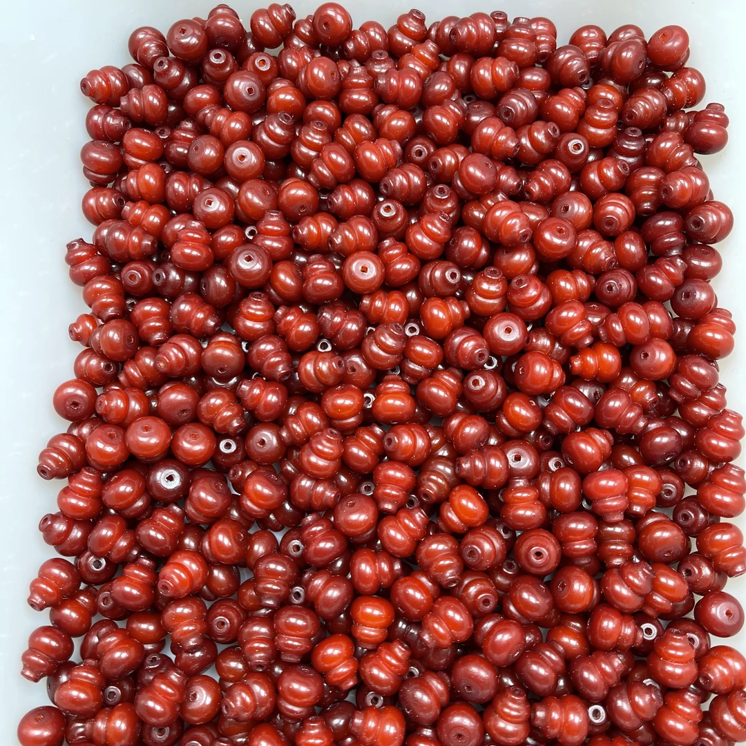 菩提根猪肝红葫芦12mm【15颗】D302-463