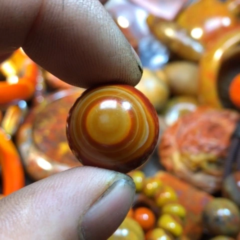 玛瑙/玉髓手链合金Y*S