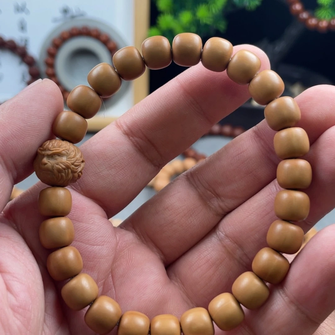 猴头核桃手串橙***子云天老邢送配饰