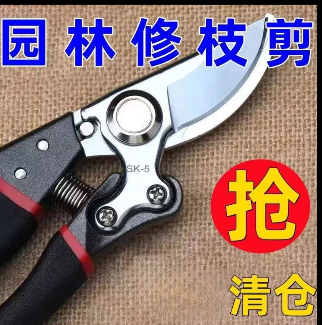 修枝剪家用修花木摘果剪粗枝剪嫁接剪园艺工具