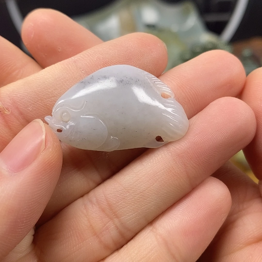 和田玉未镶嵌颈饰3