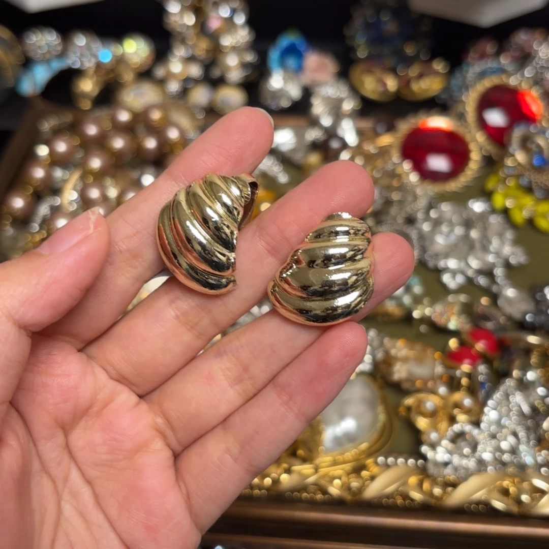 合成碳硅石纯铜牛角包耳夹