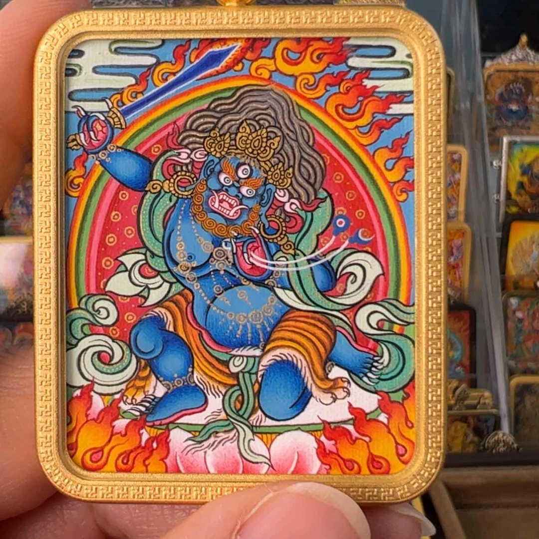 【闪购商品】吊坠S**.不动明王唐卡绘画