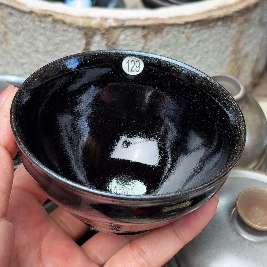 茶盏义兴龙窑建盏129微瑕