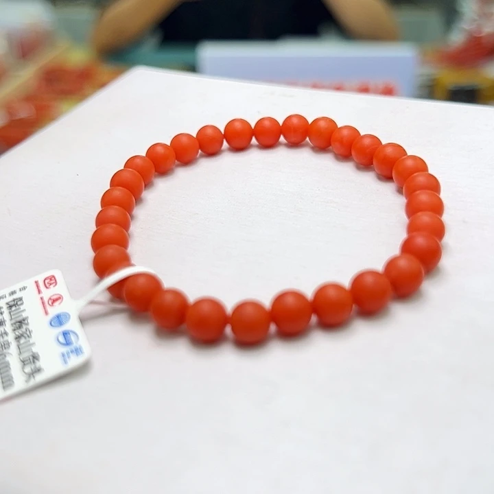 南红玛瑙多样性发一，卡6mm未镶嵌
