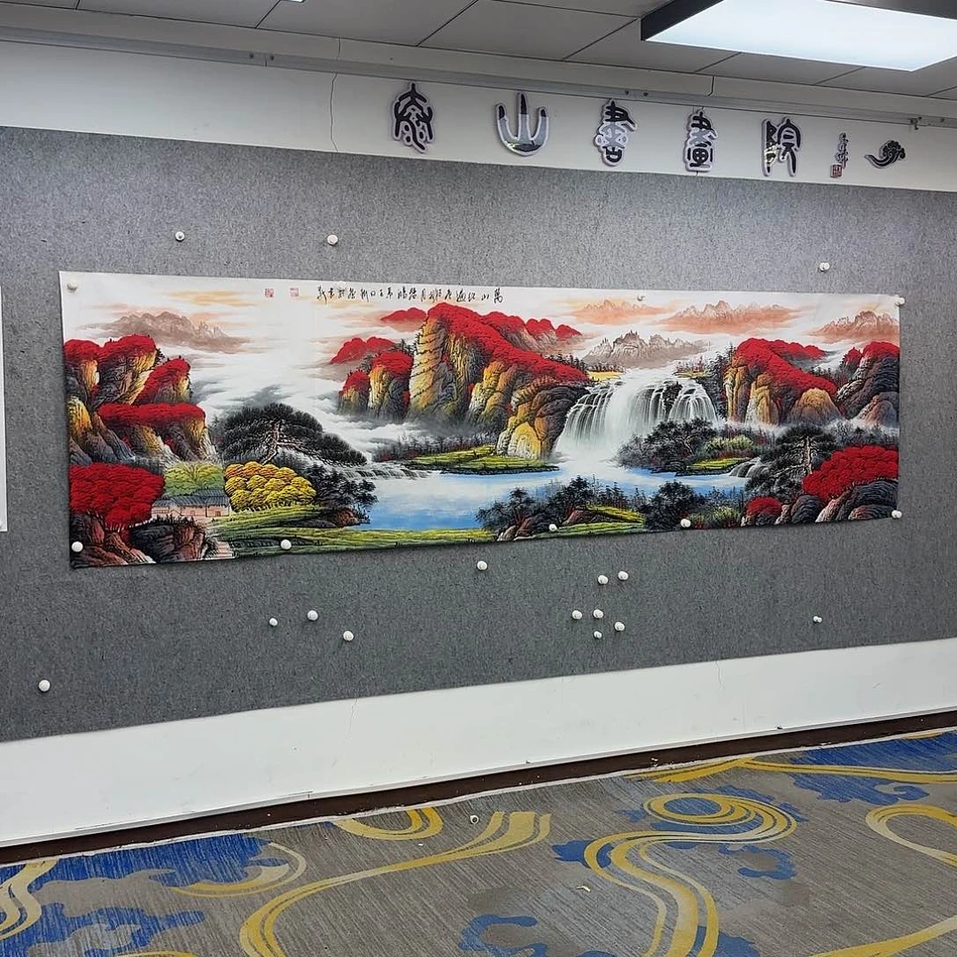 书法书法作品多次参加