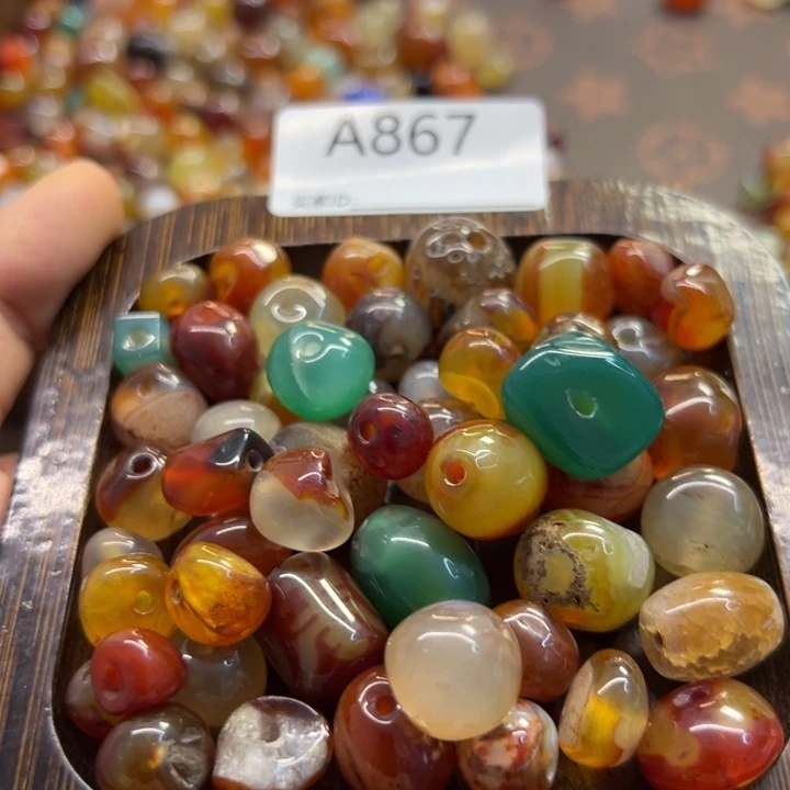 玛瑙/玉髓未镶嵌手链A867