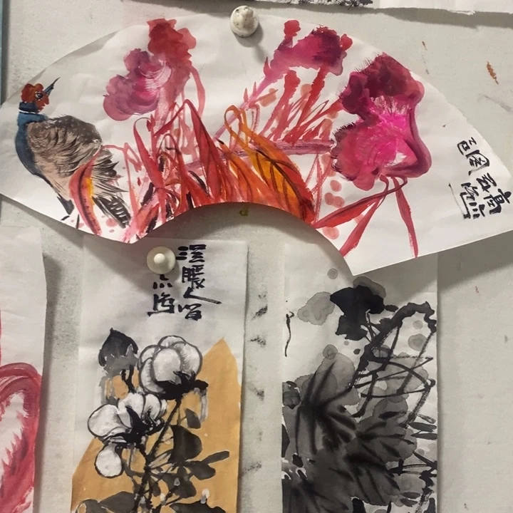 国画纯手绘国画作品