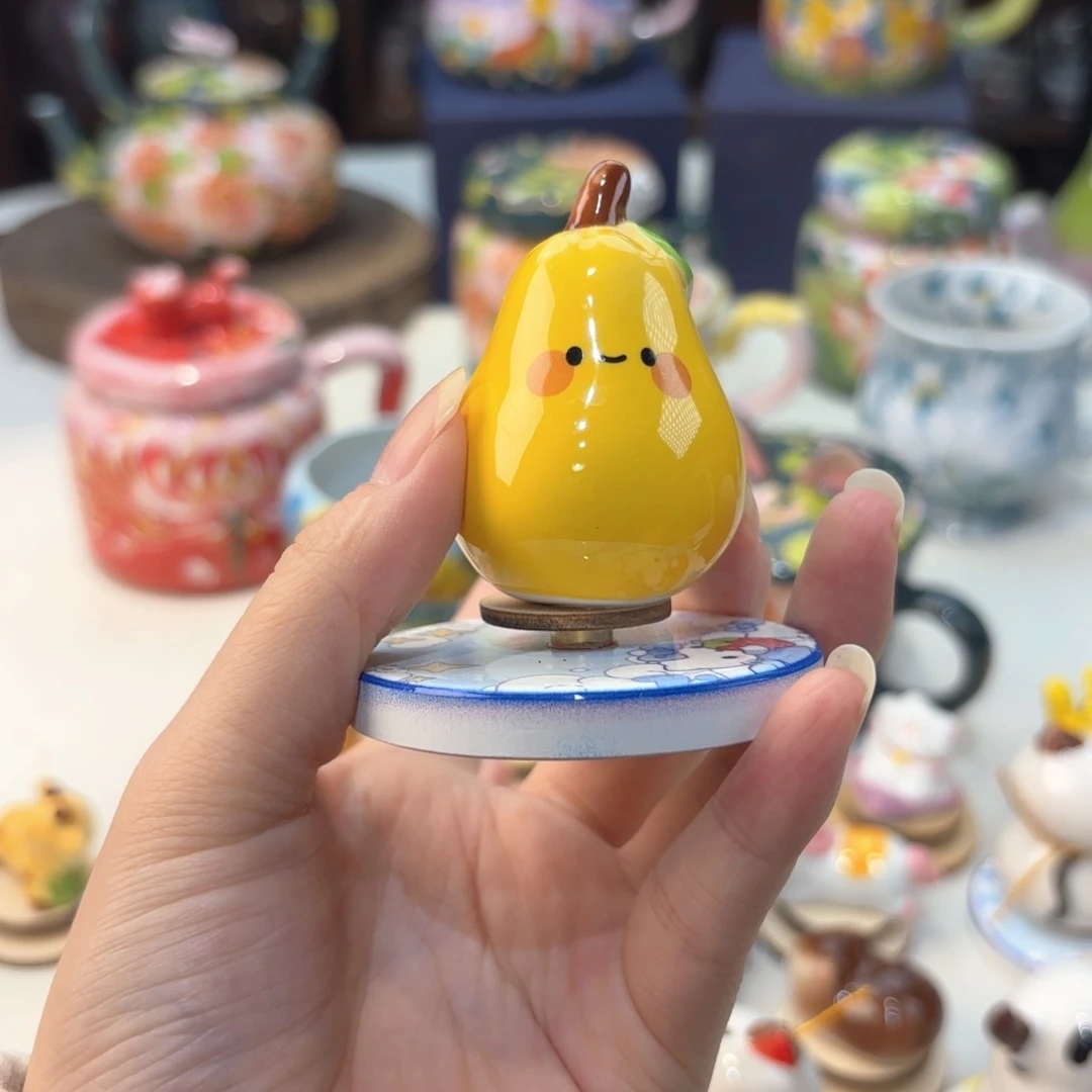 景德镇手绘高温釉下彩陶瓷茶具