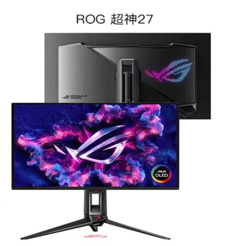 未拆封 ROG/玩家国度 PG27UCDM 26.5英寸QD-OLED 4K 240Hz显示器