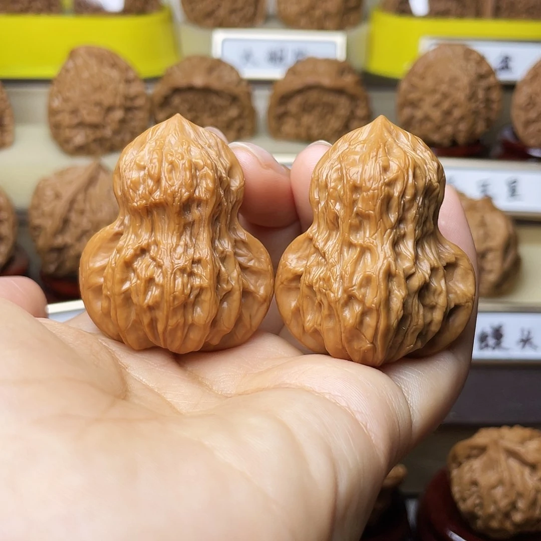把件文玩核桃葫芦43左右
