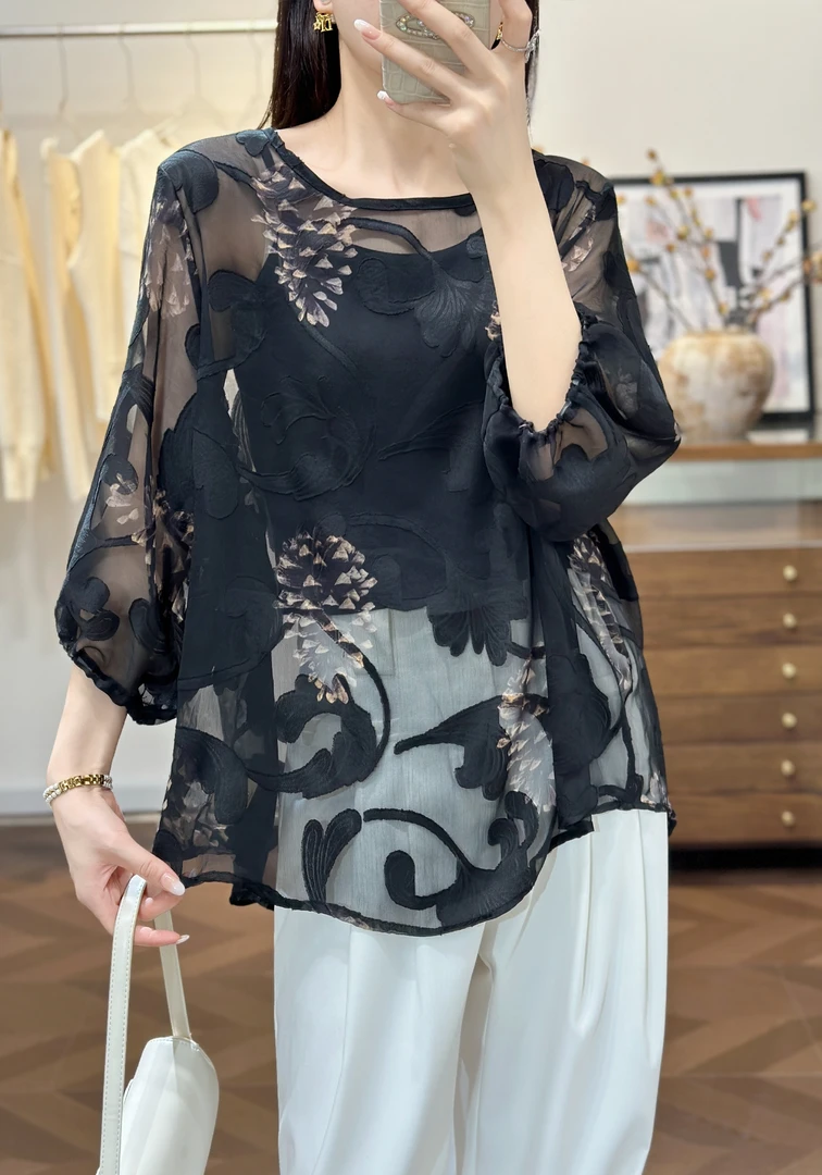 2025深圳南油高端真丝上衣