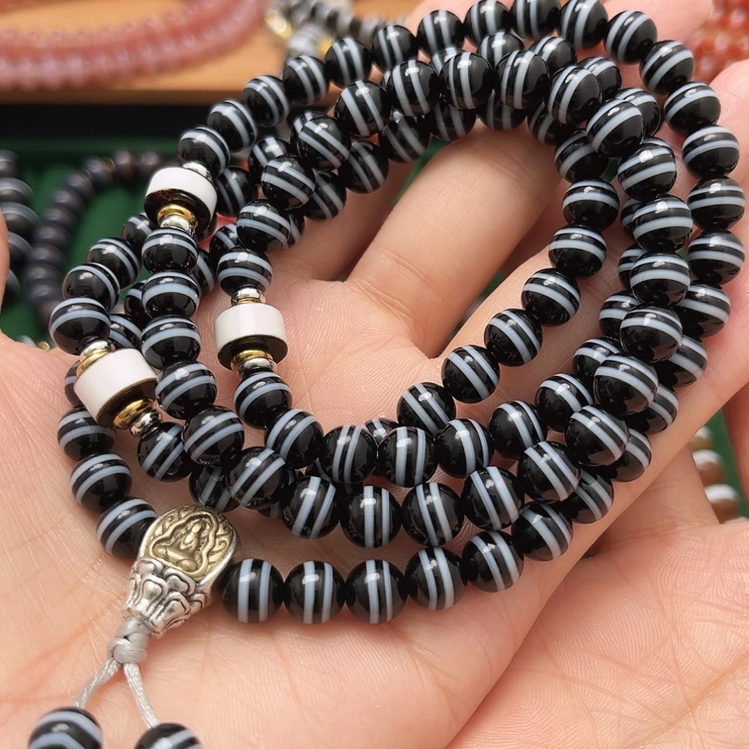 玛瑙/玉髓合金手串