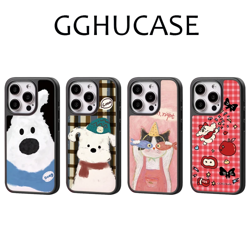 AG磨砂亲肤手感磁吸手机壳适用苹果iphone16promax可爱15/14全包