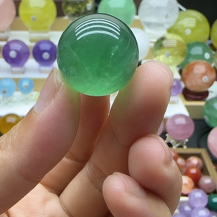 未镶嵌珠宝半成品水晶21mm