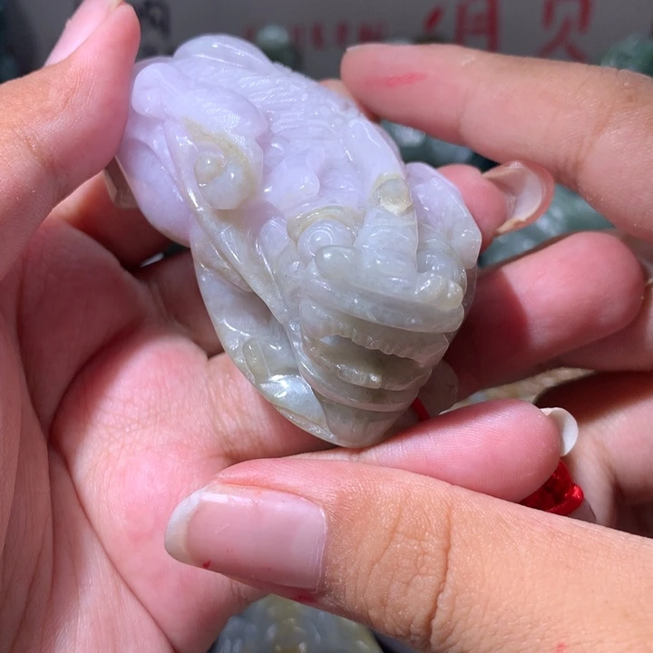 翡翠未镶嵌颈饰保真天然a货翡翠