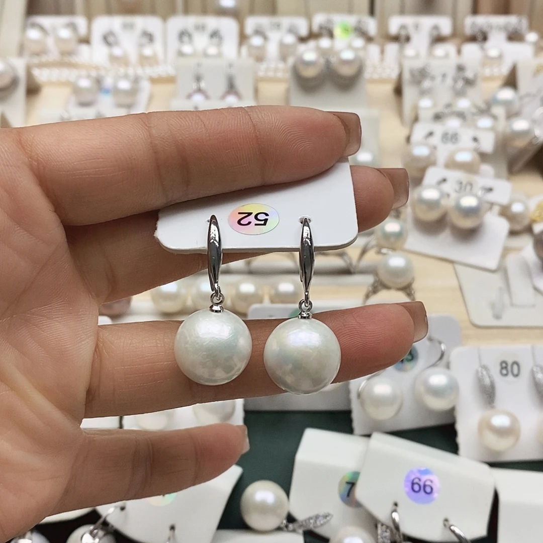 淡水珍珠颈饰银S925镶嵌