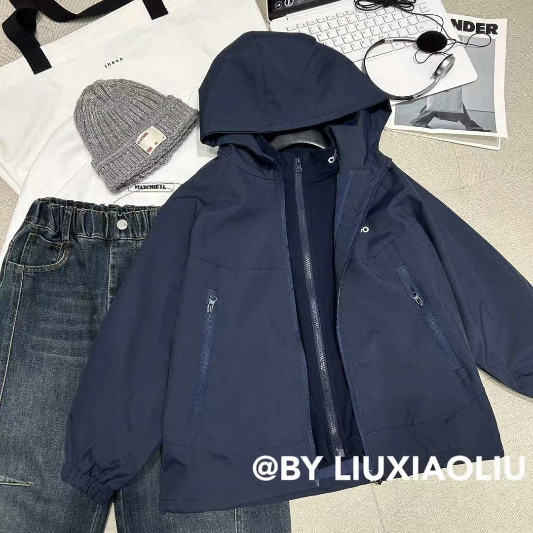 杭州六小六正版BY LIUXIAOLIU秋季儿童外套两件套17543