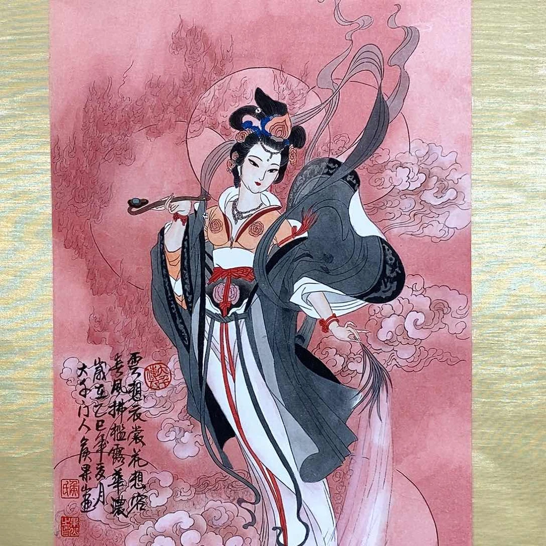 国画大风堂嫡传-侯果山老师作品路