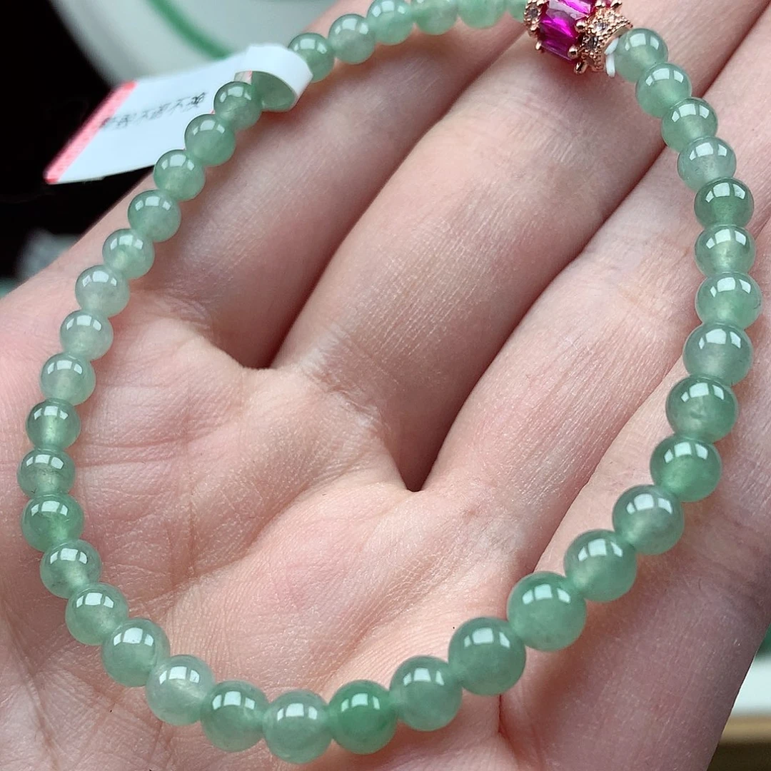 翡翠未镶嵌毛衣链