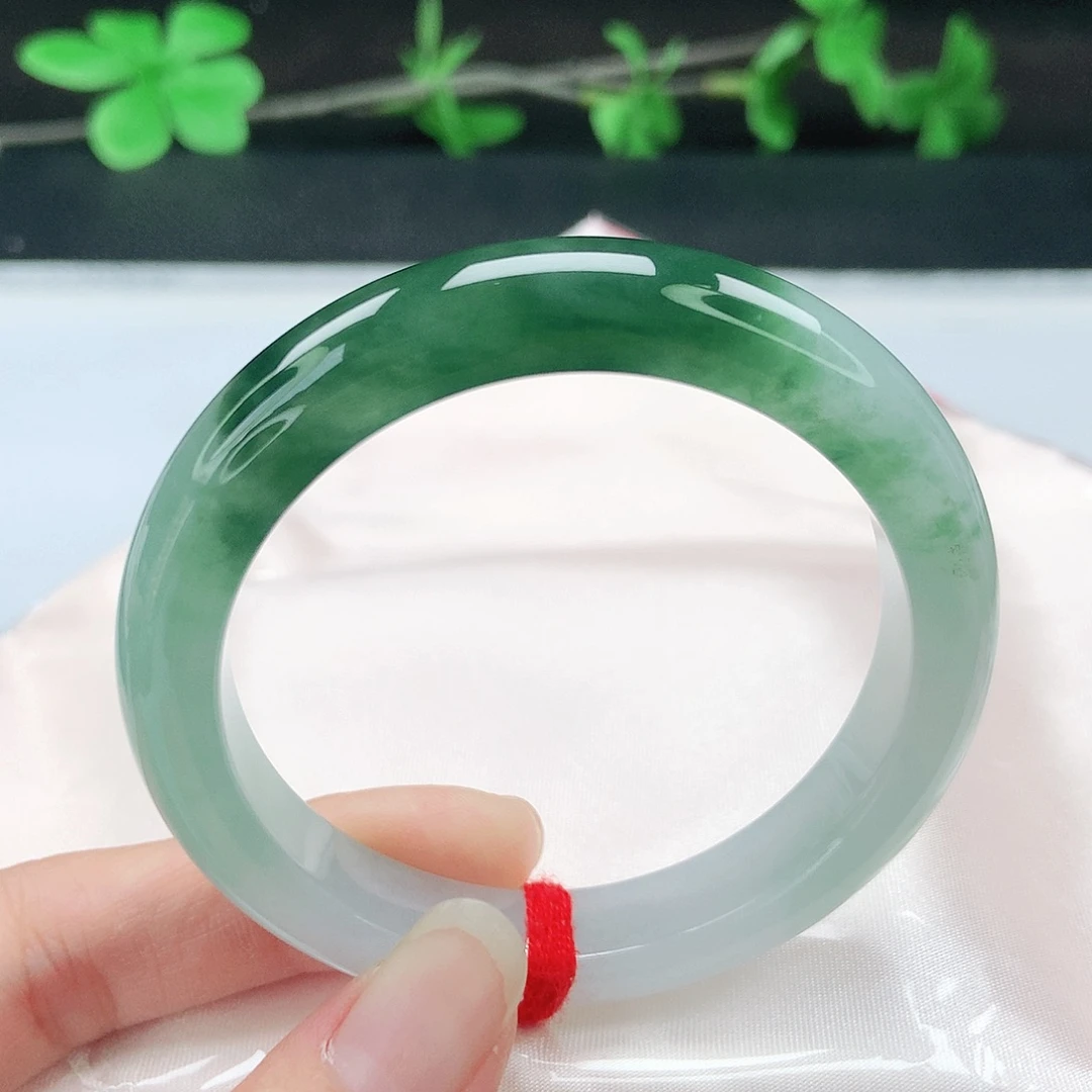 翡翠未镶嵌手镯53➕圈