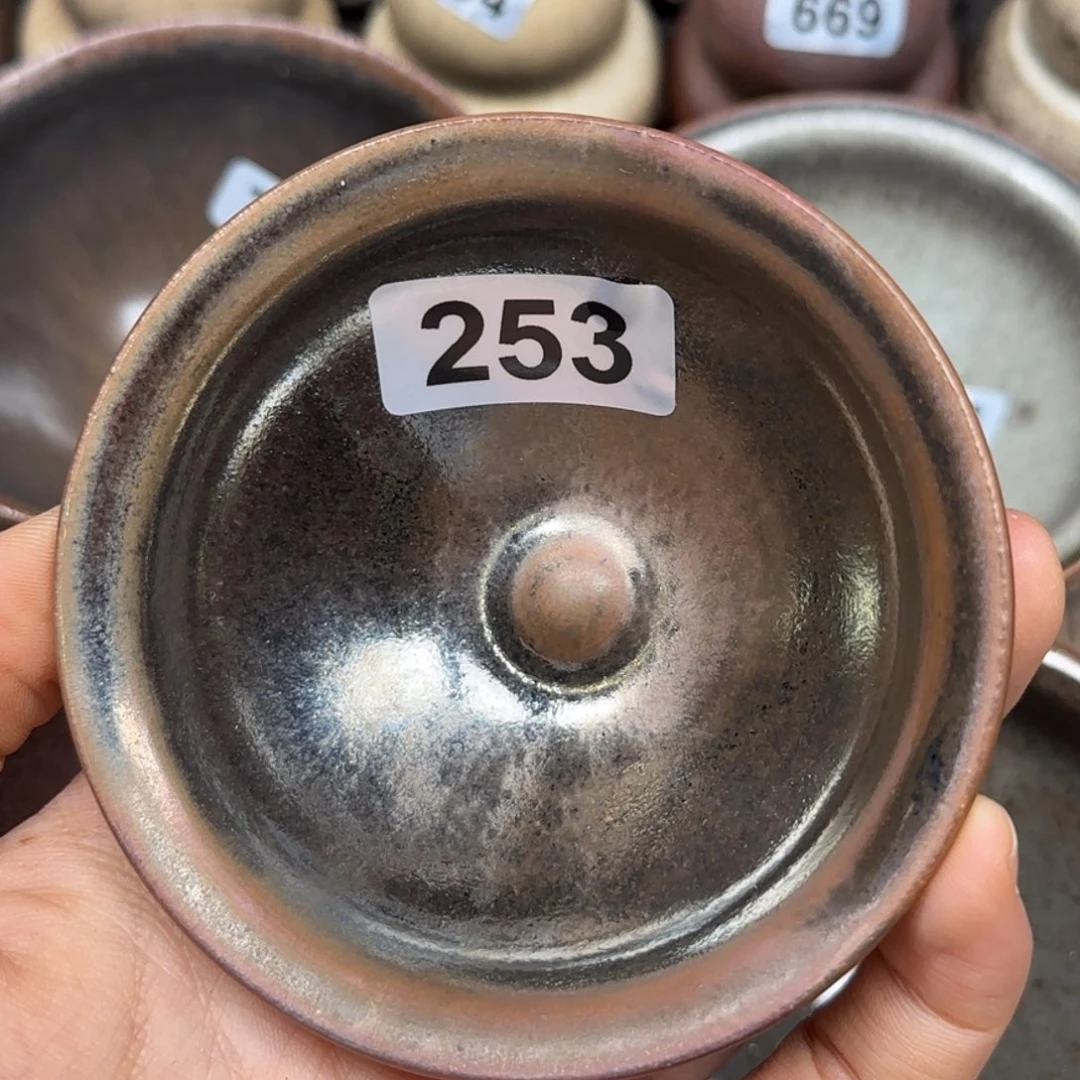 茶盏龙窑柴烧原矿原釉253