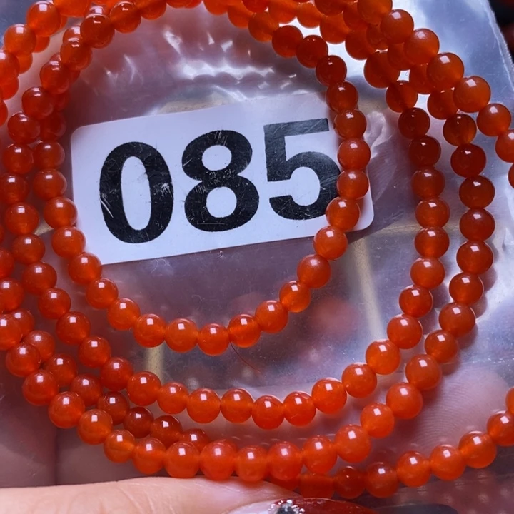南红玛瑙手链未镶嵌n**k