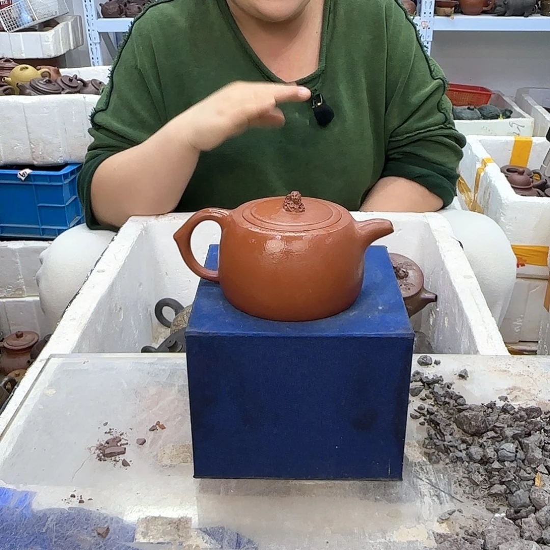 茶壶紫砂宜兴紫砂壶瑕疵处理