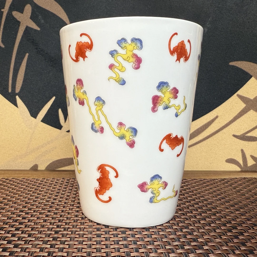 景德镇洪福齐天可乐杯茶杯主人杯个人专用单杯陶瓷喝茶盏杯礼物