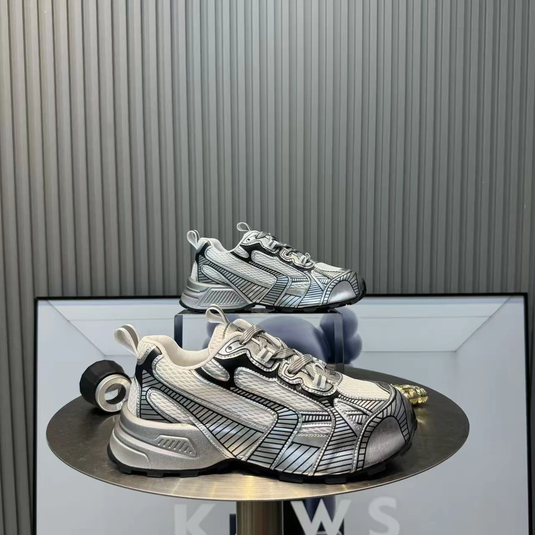 潮流男鞋秋季老爹鞋运动百搭舒适透气