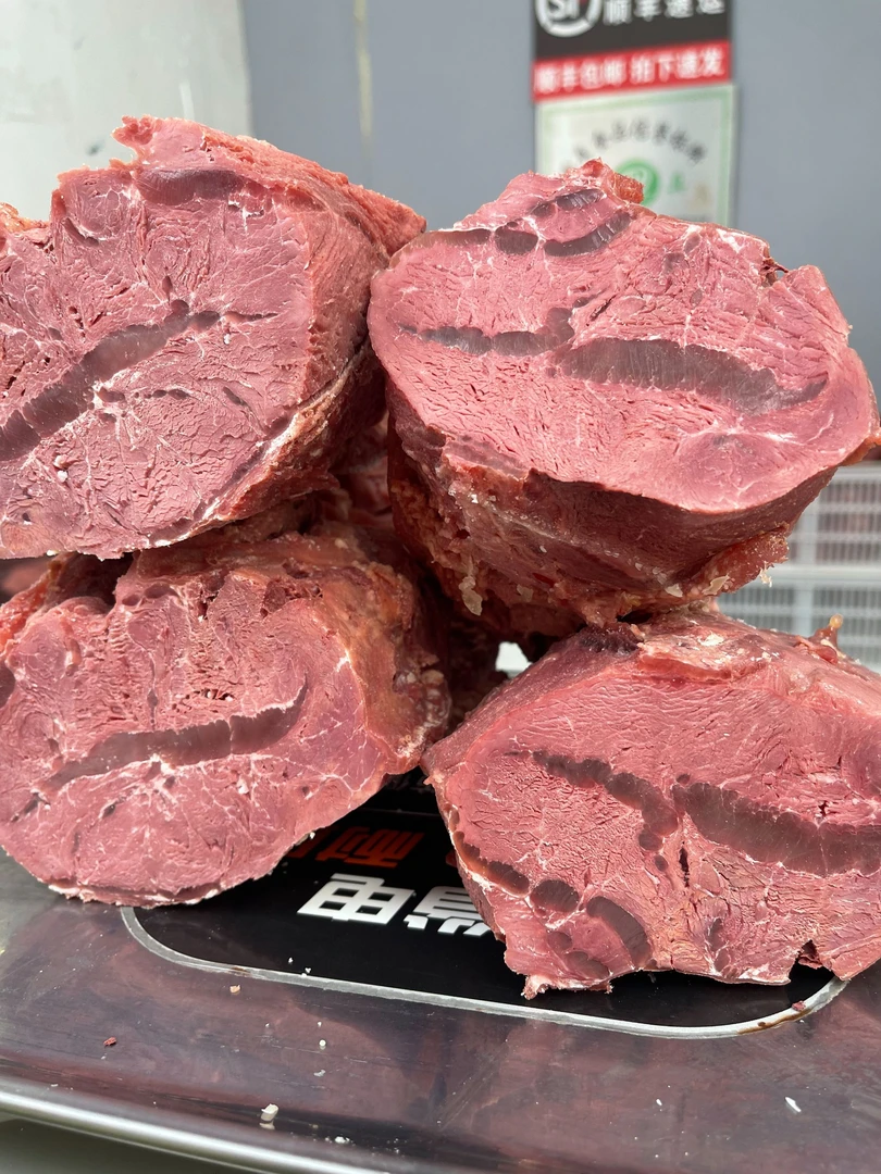 【牛板腱】可劲道前腿腱子河南五香口味横向主筋有筋有肉开袋即食